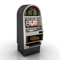Slot machine 3D Model