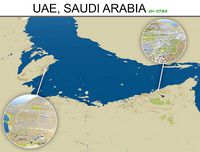 UAE - Saudi Arabia - Kuwait - Oman - Gulf Cooperation Council