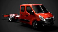 Vauxhall Movano CrewCab DW E30 Chassis 2014