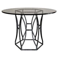 Shaw Glass Top Dining Table - Safavieh 3d model