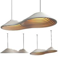 Rice field double akoestische lamp