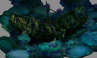 Game Model - Undersea Shipwreck -01
