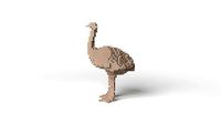 Ostrich Minecraft Voxel
