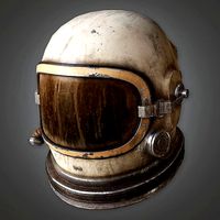HAT - Astronaut Cosmonaut Helmet - PBR Game Ready