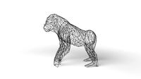 Gorilla Wireframe