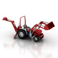 Excavator 3D Model