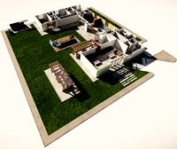 interior chalet model