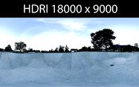 Skatepark Bowl HDRI hdr environment