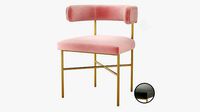 TOV Furniture Kim Performance Velvet Dining Chair