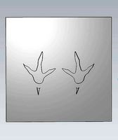 MakeIT Chicken Foot Print Mold With Top Frame