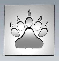 MakeIT Bear Feet Print Mold With Top Frame