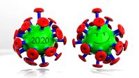 Cartoon Corona Virus