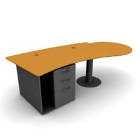 Desk 3D Model