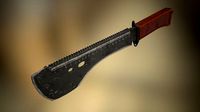 Russian machete UVSR Taiga