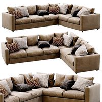 Leather sofa Ikea Vimle