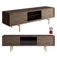 Tv Table Quadro Low Media Cabinet