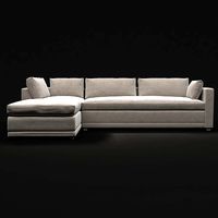 Sylvie Slipcover Bench Cushion Sofa by Robin Bruce