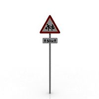 Sign 3D Model