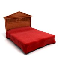 Bed 3D Model