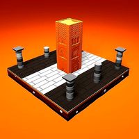 Tower Hassan Lowpoly Rabat