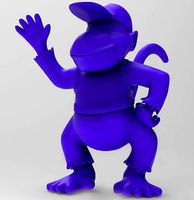 Diddy Kong - ZTL Maquette- 3D Printing