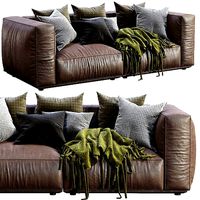 Marechiaro Leather Sofa By Arflex