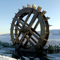 High poly Water Mill