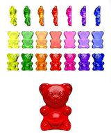 Gummy Bear LQ and HD with Modifiers and Scene