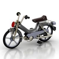 Motor bike 3D Model