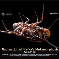 Recreation of Kafkas Metamorphosis