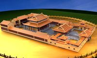 Chinese ancient courtyard house