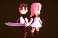 Chibi Heroes Pack and Basemesh