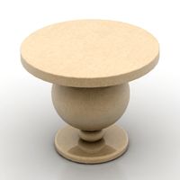Bedside table 3D Model