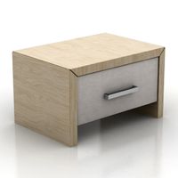Bedside table 3D Model