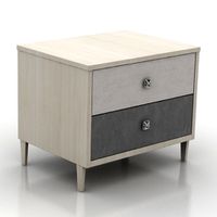 Bedside table 3D Model