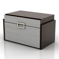 Bedside table 3D Model