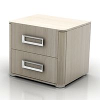 Bedside table 3D Model