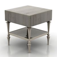 Bedside table 3D Model