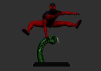 Scarlet Spiderman | 3D