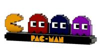 Pacman Stand Arcade Pixel | 3D