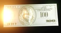 100 bucks - one hundred dollars - 3d model | 3D