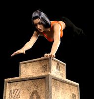 PARKOUR GIRL 2 | 3D