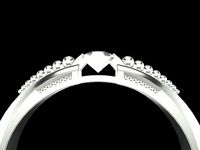 FLOATING DIAMOND MILGRAIN STL FILE VERIFIED | 3D