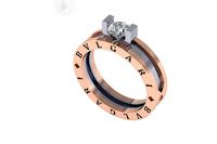 Bulgari ring | 3D