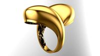 POLISHED FUSION RING-R21- | 3D