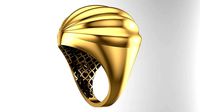 POLISHED FUSION RING-R17- | 3D