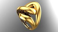 POLISHED FUSION RING-R16- | 3D