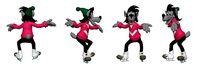 001302 nu pogodi wolf of the ice skates 3dp | 3D