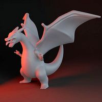 Charizard Rage Version1-1 | 3D