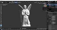 praying angel | 3D